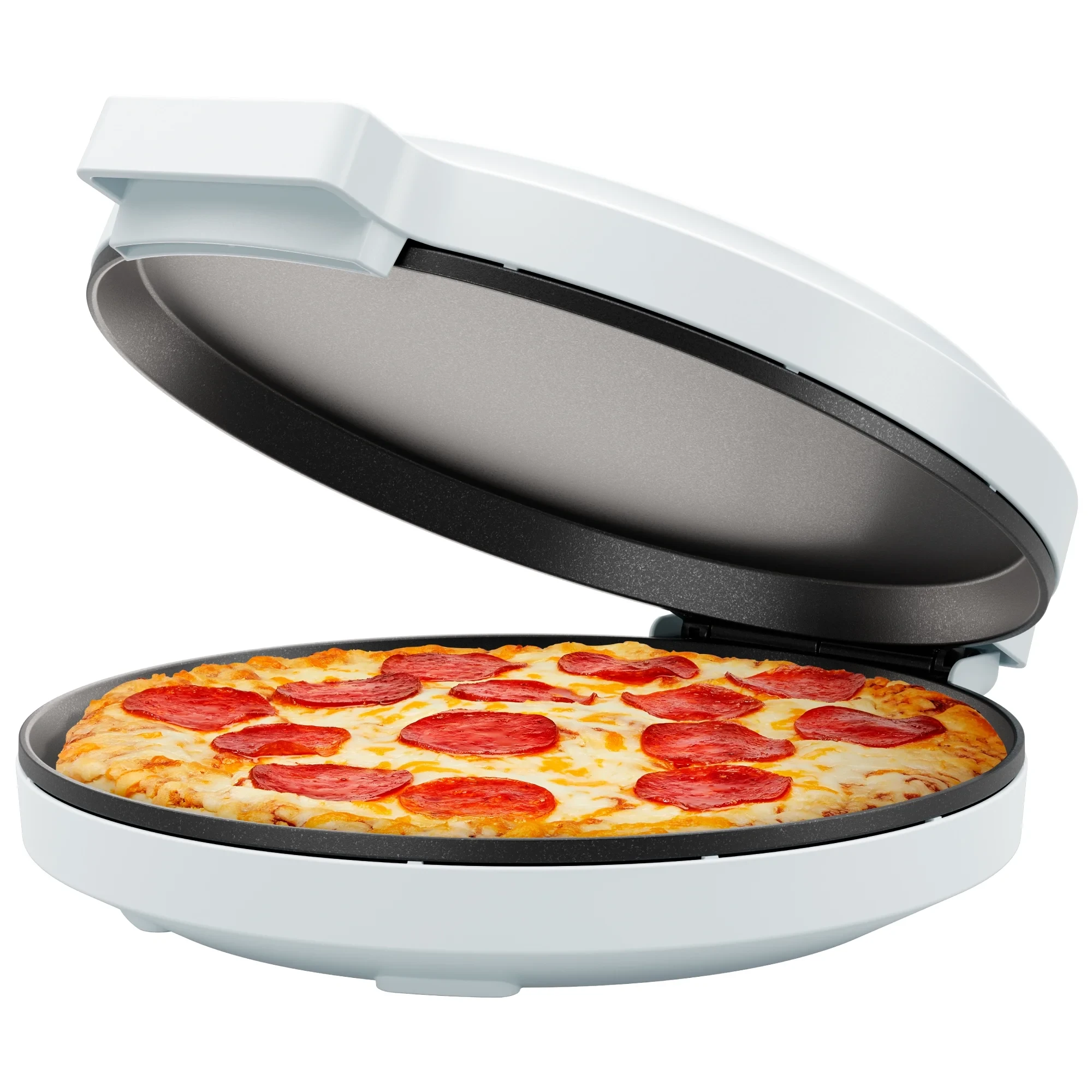 Chefman Everything Maker 12” Countertop Electric Pizza Oven - Concrete, New